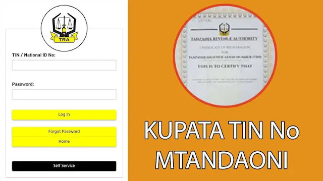 Jinsi ya Kupata TIN Number